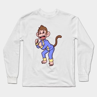 Tabata Monkey Long Sleeve T-Shirt